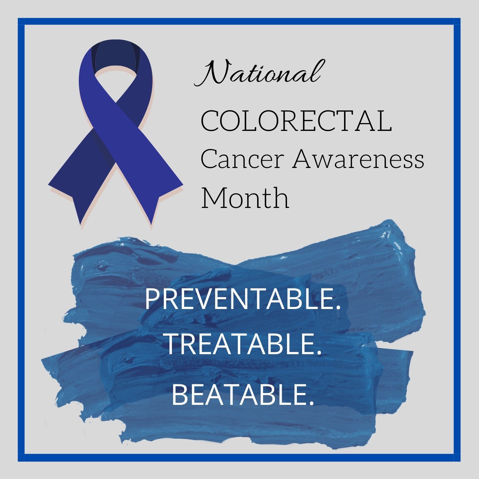 March is National Colorectal Cancer Awareness Month - Integritas Providers